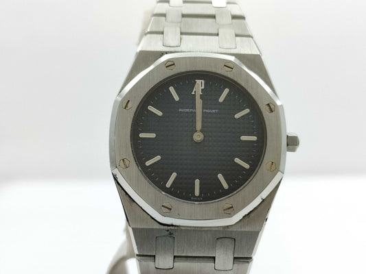 AUDEMARS PIGUET Royal Oak 6008ST 710 Quartz Black Dial Unoperated Women's Watch