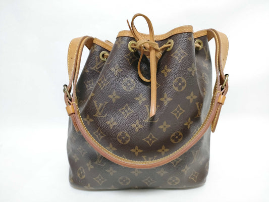 LOUIS VUITTON Monogram Petit Noe Shoulder Bag