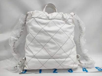 CHANEL Chanel 22 Backpack White Bag