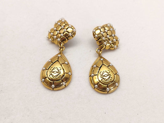 LOEWE GP Gold Earrings