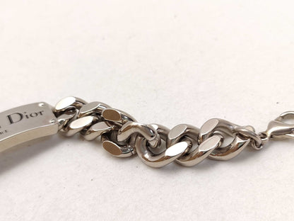 Dior Christian Dior Bracelet Plated Silver Bracelet Bangle