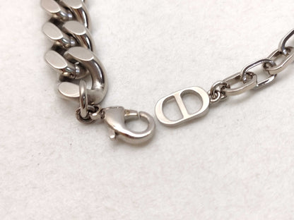 Dior Christian Dior Bracelet Plated Silver Bracelet Bangle