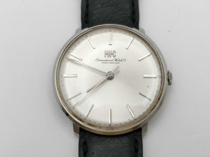IWC Schaffhausen Manual Winding Silver Dial Boys' Watch