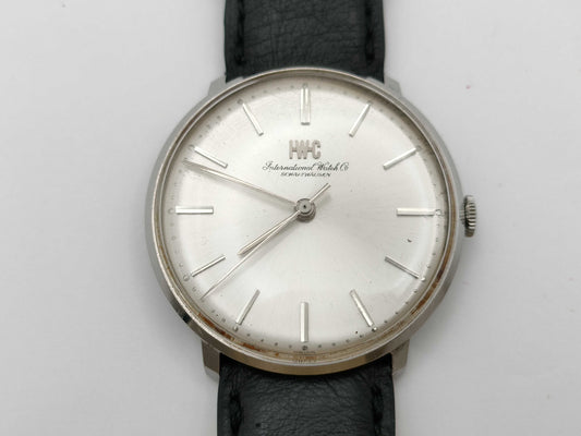 IWC Schaffhausen Manual Winding Silver Dial Boys' Watch