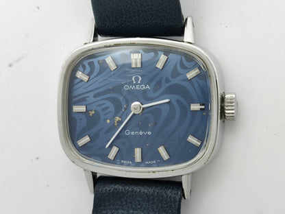 OMEGA Geneve Manual Winding Blue Dial Women's Watch