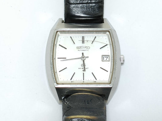 SEIKO Grand Seiko 5645-5010 270120 Stainless Steel/Leather/AT Silver Dial Current Condition Men's Watch