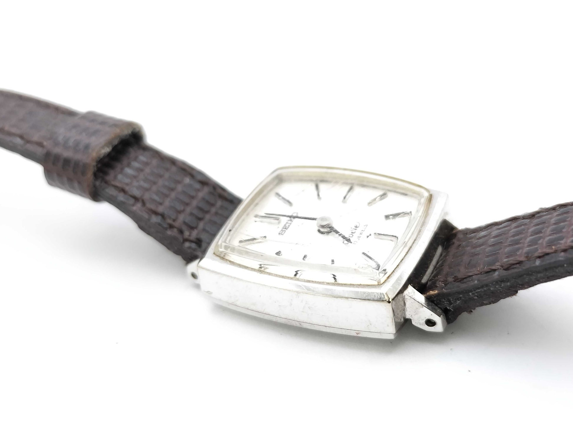SEIKO Socie 11-3700 540013 K14WG Manual Winding Women's Watch