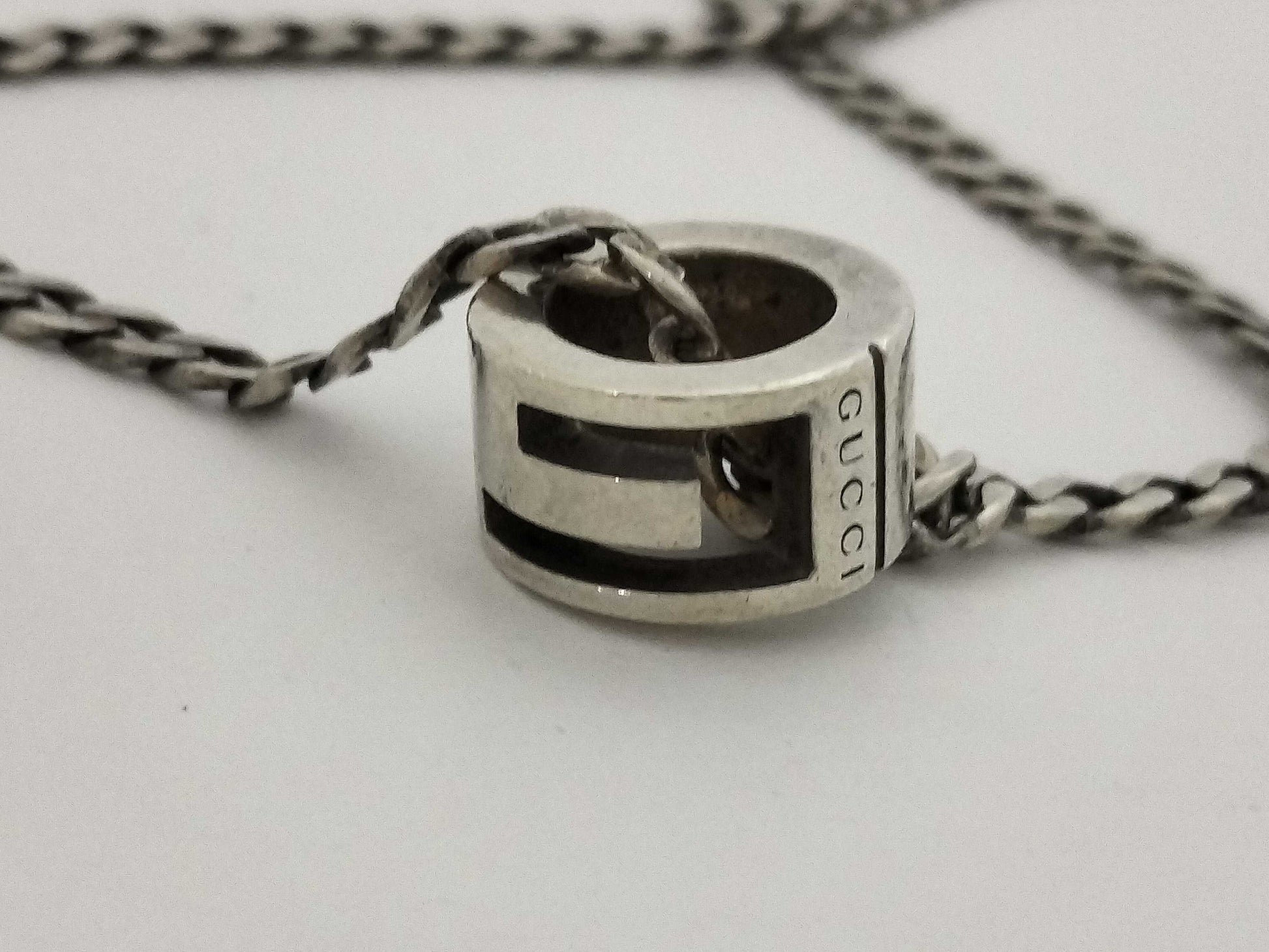 GUCCI Gucci Necklace SV925 Silver Necklace