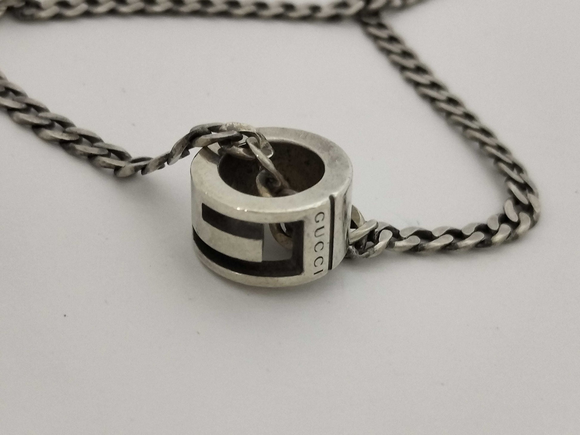 GUCCI Gucci Necklace SV925 Silver Necklace
