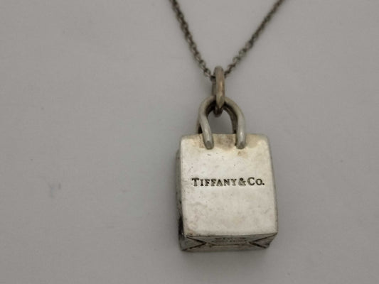 Tiffany & Co. Tiffany & Co. Tiffany Bag Motif Necklace SV925 Silver Necklace