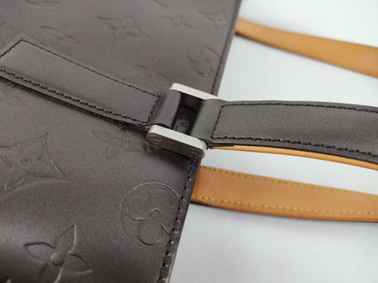 LOUIS VUITTON Monogram Empreinte LV Monogram Matte Stockton M55115 CA1012 Handbag