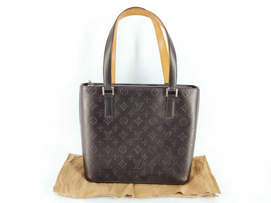 LOUIS VUITTON Monogram Empreinte LV Monogram Matte Stockton M55115 CA1012 Handbag