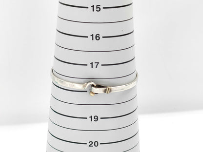 Tiffany & Co. Tiffany Hook and Eye Bracelet SV925/750 Silver Bracelet/Bangle