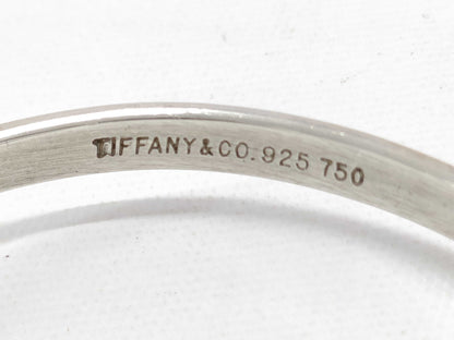 Tiffany & Co. Tiffany Hook and Eye Bracelet SV925/750 Silver Bracelet/Bangle
