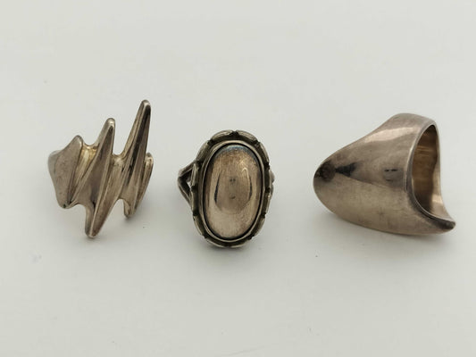 Georg Jensen Georg Jensen Ring SV925 Silver 3-Piece Set Accessories Set Accessories Set 