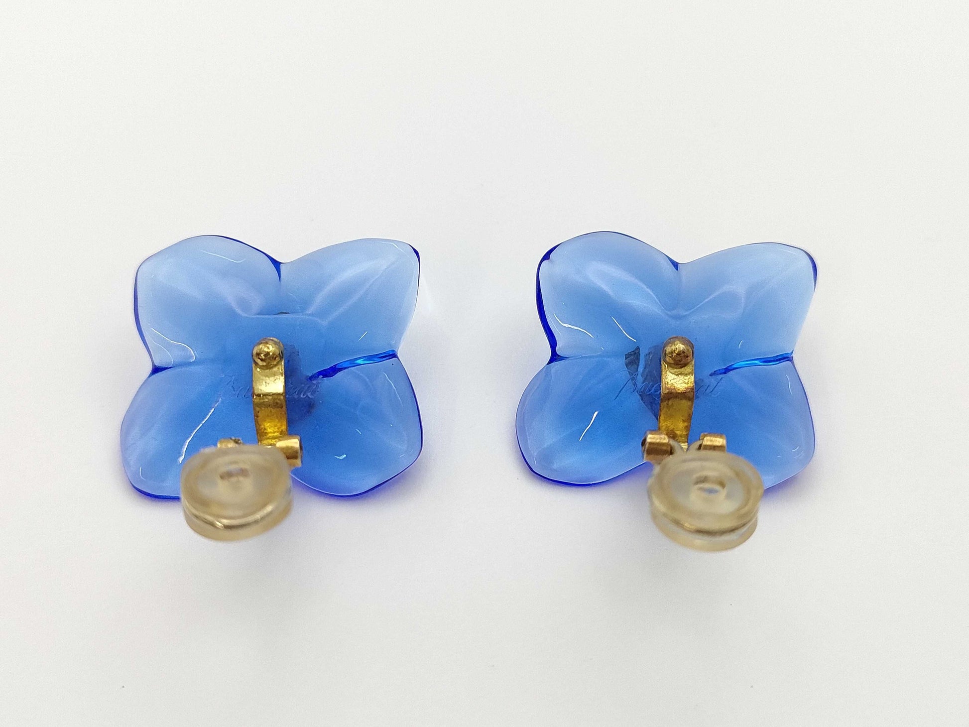 Baccarat Crystal 750 12.2g Earrings 