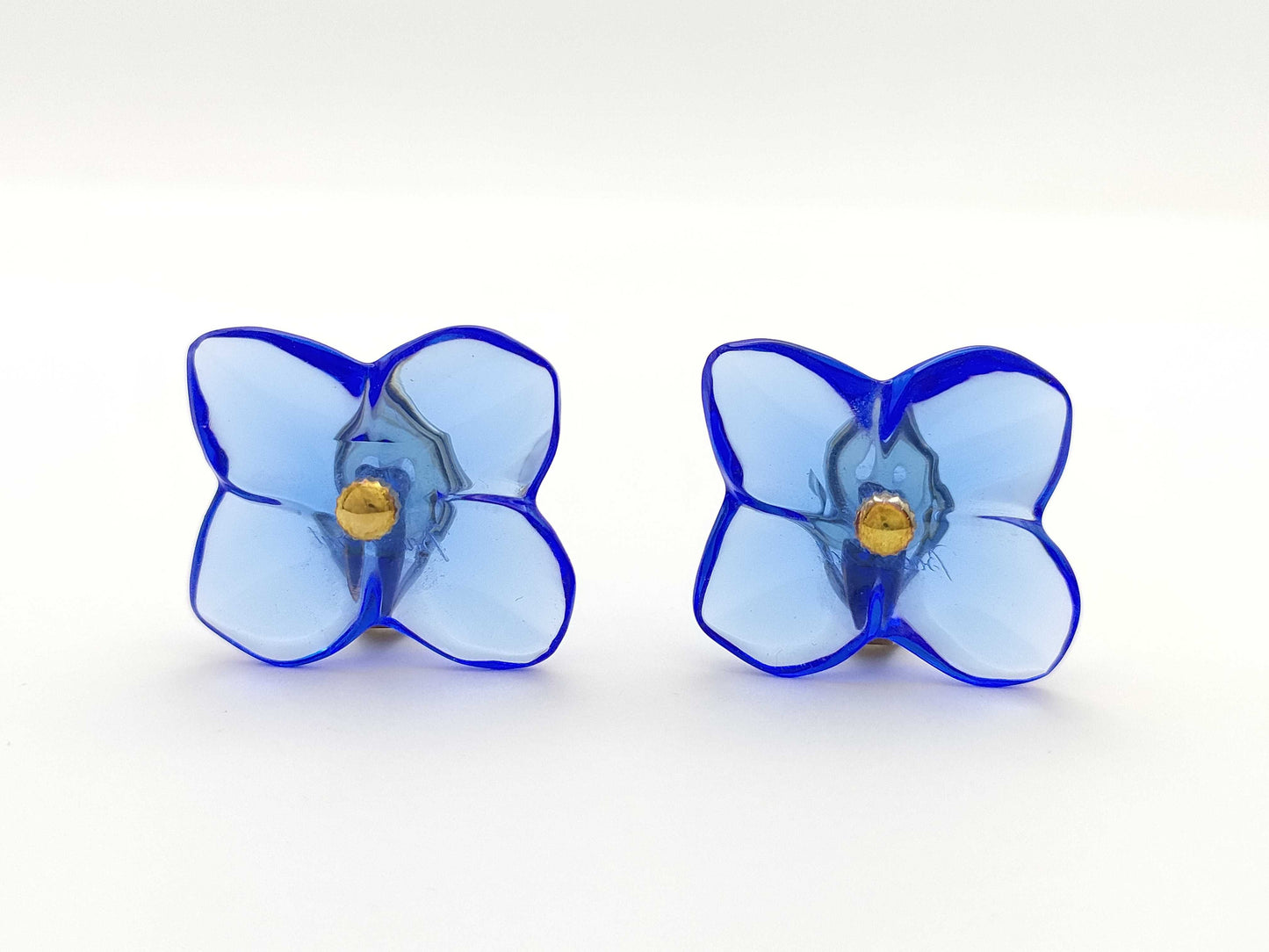 Baccarat Crystal 750 12.2g Earrings 
