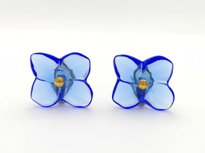 Baccarat Crystal 750 12.2g Earrings 