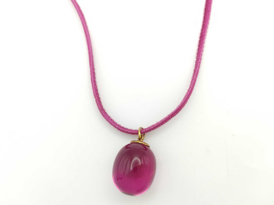Baccarat Crystal 750 8.4g Necklace 