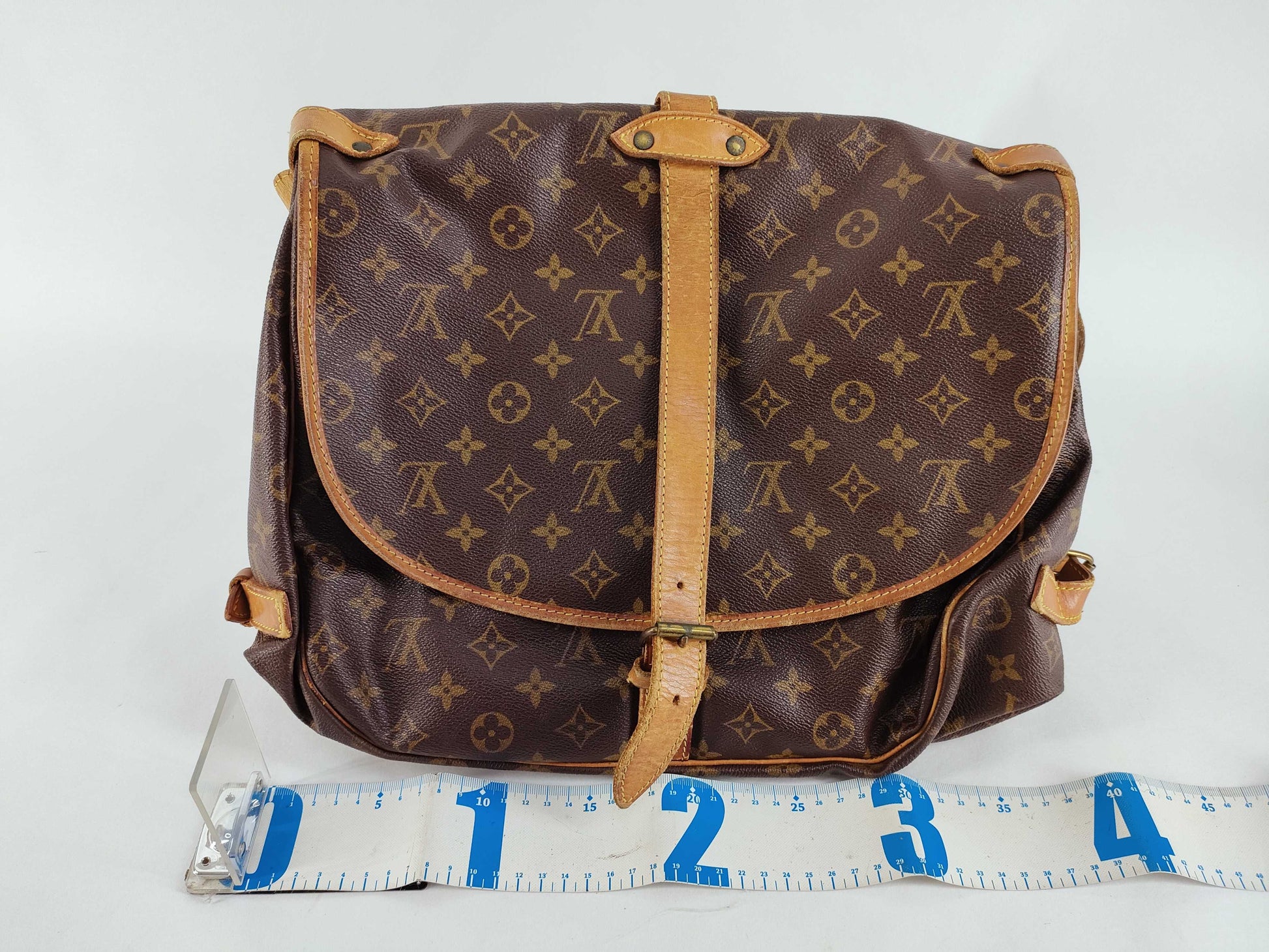 LOUIS VUITTON Monogram LV Monogram Saumur 35 M42254 AR0940 Shoulder Bag