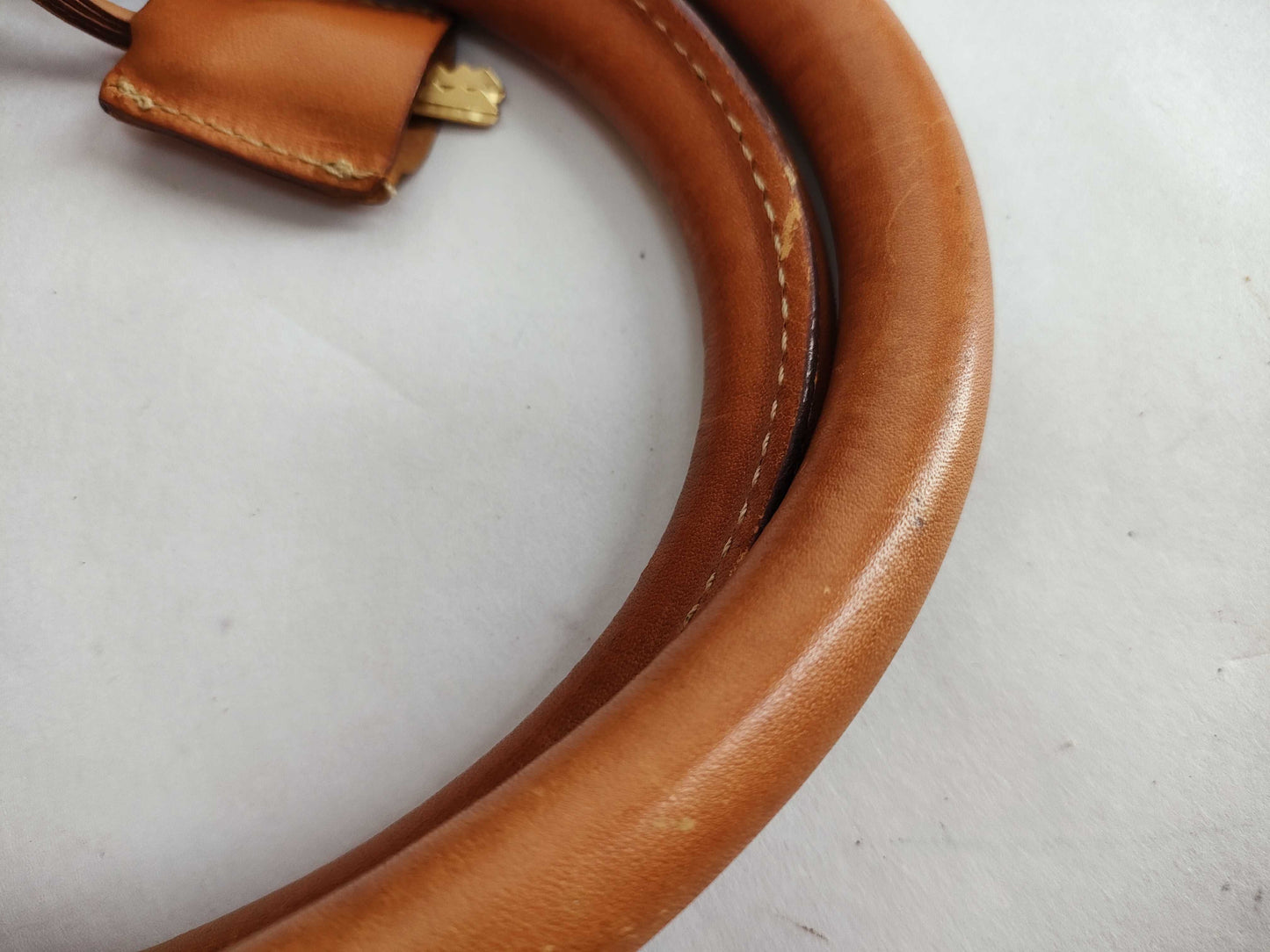 CELINE Macadam PVC and Leather Boston Bag M13 Brown