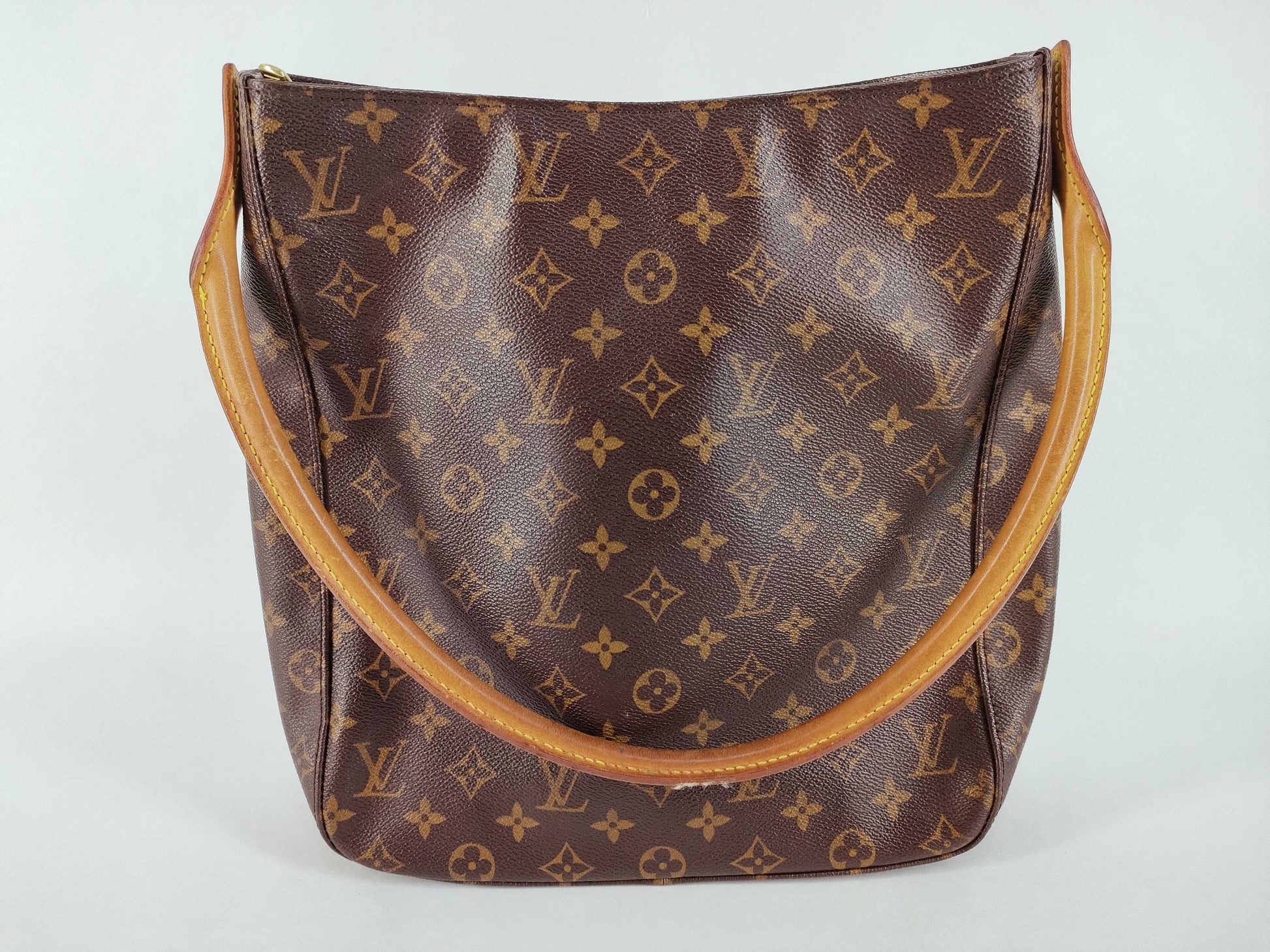 LOUIS VUITTON Monogram LV Monogram Looping GM M51145 MI1909 Shoulder Bag