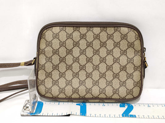 GUCCI GG Supreme Shoulder Bag 004・14・6428 Brown Shoulder Bag