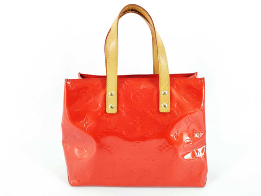 LOUIS VUITTON Vernis LV Monogram Vernis Lead PM M91088 MI0090 Handbag