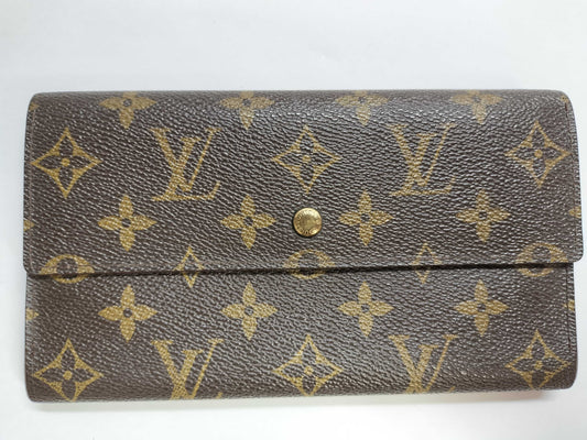 LOUIS VUITTON LOUIS VUITTON Monogram LV Monogram Porte Tresor International M61215 TH0947 Wallet
