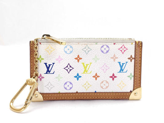 LOUIS VUITTON LOUIS VUITTON Monogram Multicolore LV Monogram Multicolore Pochette Cles M92655 CA0054 Coin Case