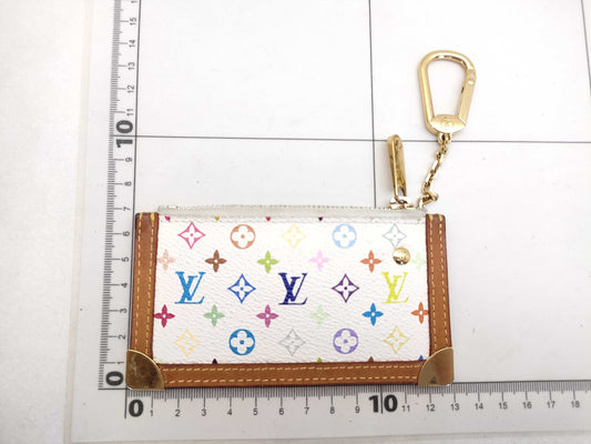 LOUIS VUITTON LOUIS VUITTON Monogram Multicolore LV Monogram Multicolore Pochette Cles M92655 CA0054 Coin Case