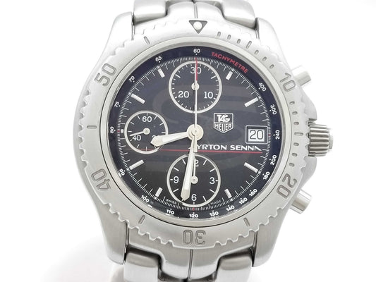 TAG Heuer CT2114 HT5870 0406/1991 Automatic Black Dial Men's Watch