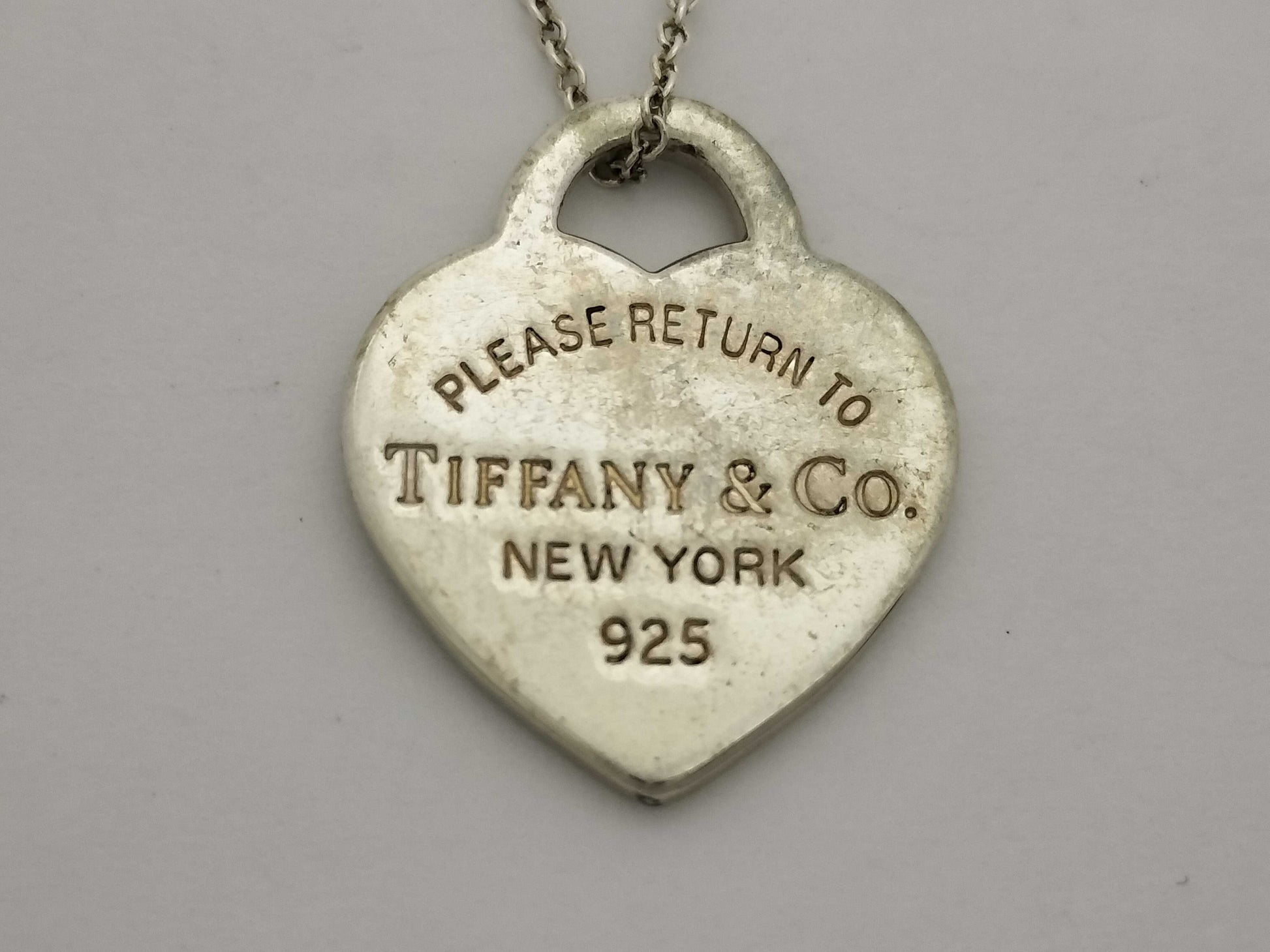 Tiffany & Co. Tiffany & Co. Return to Tiffany Heart Tag Necklace SV925 Silver Necklace