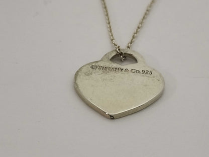 Tiffany & Co. Tiffany & Co. Return to Tiffany Heart Tag Necklace SV925 Silver Necklace