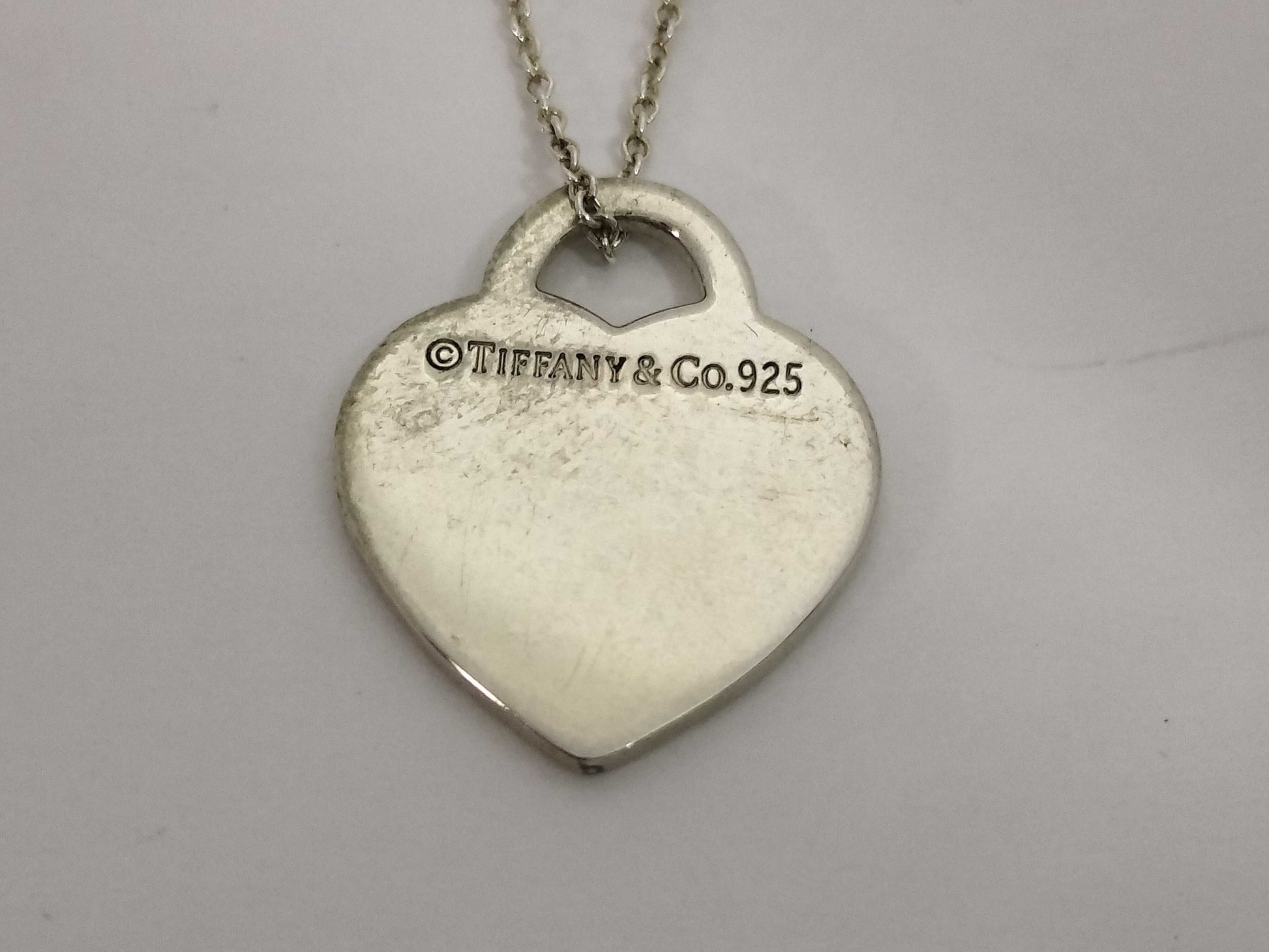 Tiffany & Co. Tiffany & Co. Return to Tiffany Heart Tag Necklace SV925 Silver Necklace