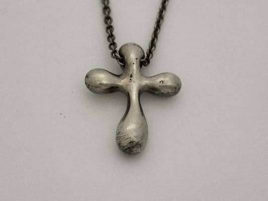 Tiffany & Co. Tiffany & Co. Cross Motif Tiffany Cross Necklace SV925 Necklace