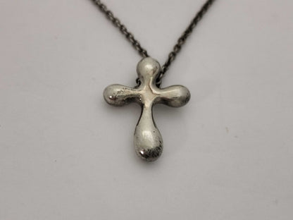 Tiffany & Co. Tiffany & Co. Cross Motif Tiffany Cross Necklace SV925 Necklace