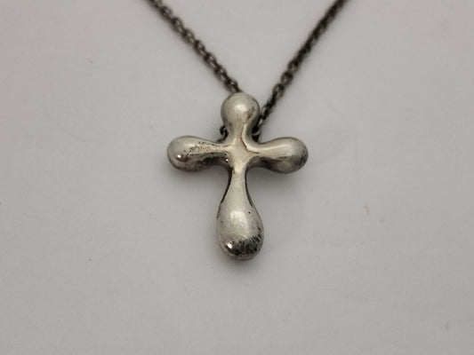 Tiffany & Co. Tiffany & Co. Cross Motif Tiffany Cross Necklace SV925 Necklace