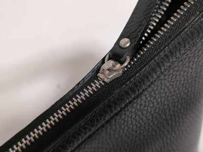 BURBERRY Leather One-Shoulder Bag Black Shoulder Bag