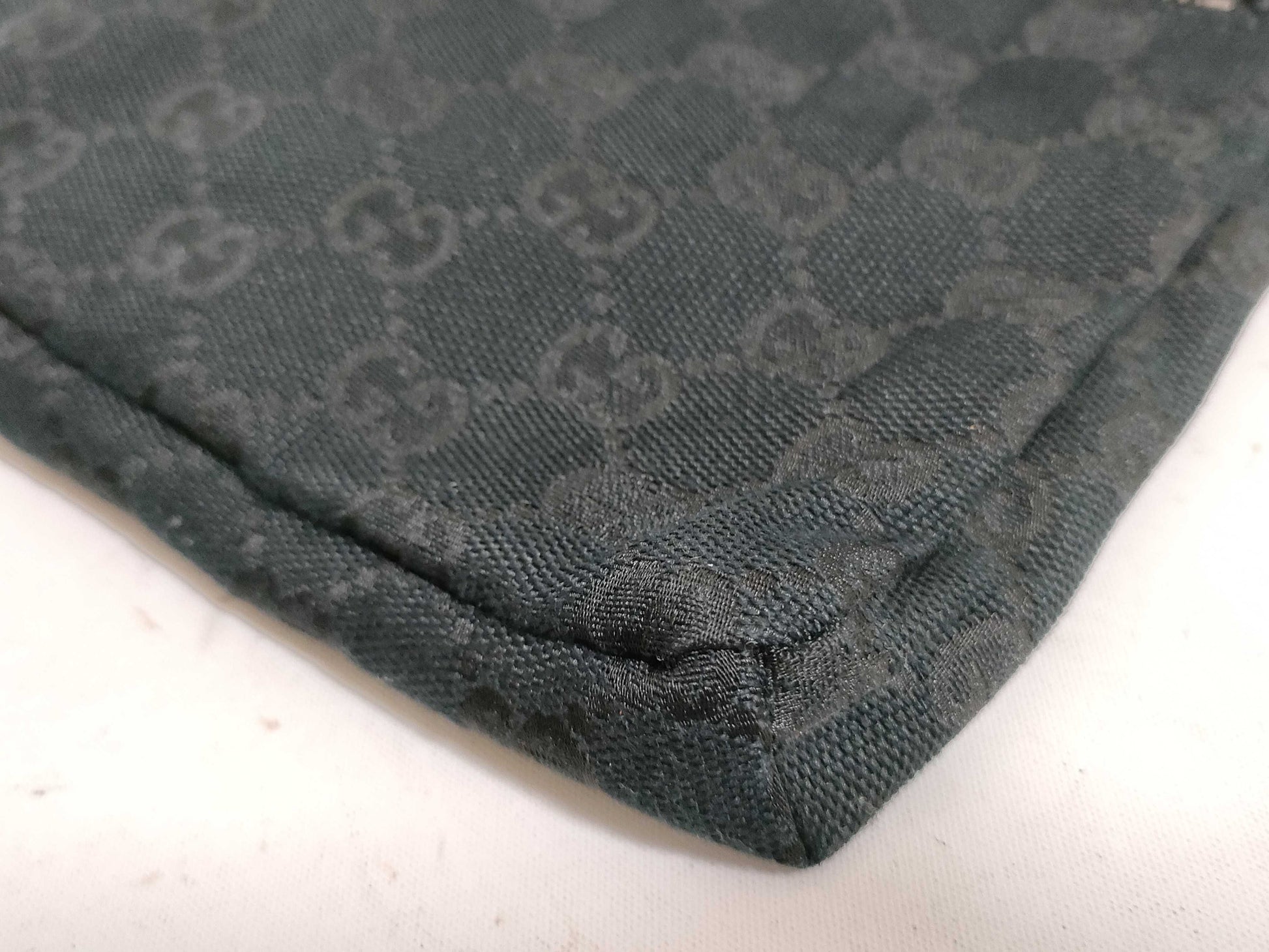 GUCCI GG Canvas Waist Bag 28566 2123 Black