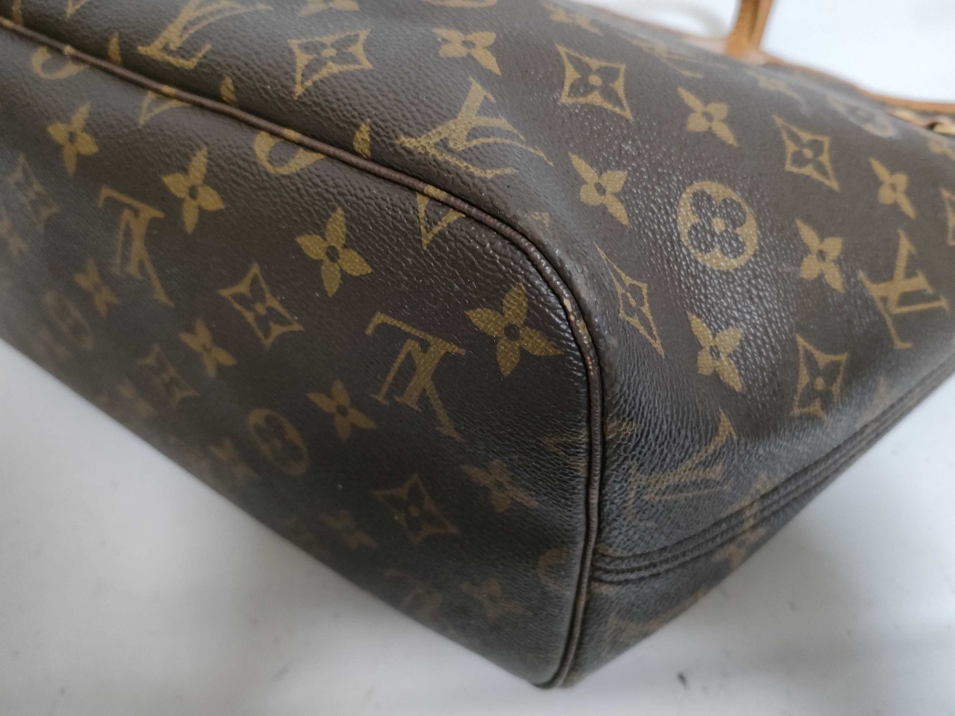 LOUIS VUITTON Monogram LV Monogram Neverfull MM M40156 SD0162 Handbag