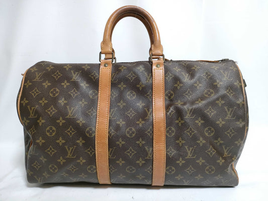 LOUIS VUITTON LOUIS VUITTON Monogram LV Monogram Keepall 45 M41428 SA834 Boston Bag