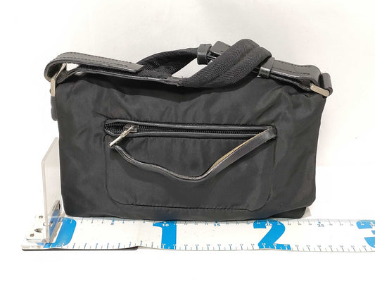 PRADA Nylon Prada Tessuto Shoulder Bag Black Shoulder Bag