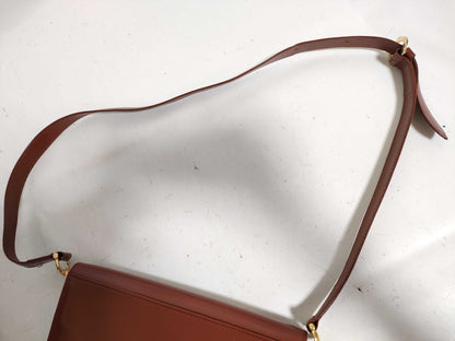 Cartier Must Cartier Must Line Leather Shoulder Bag Bordeaux Shoulder Bag