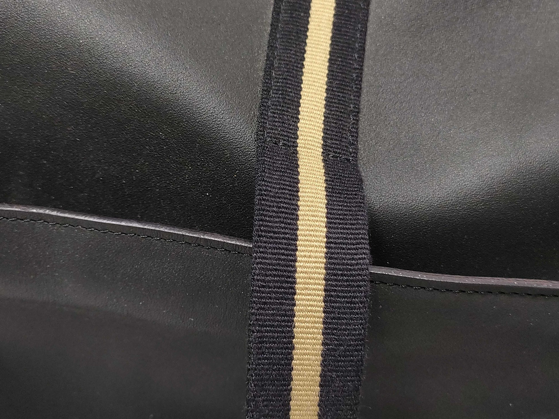 CELINE Leather Boston Bag MA00/2 Black Boston Bag