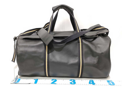 CELINE Leather Boston Bag MA00/2 Black Boston Bag