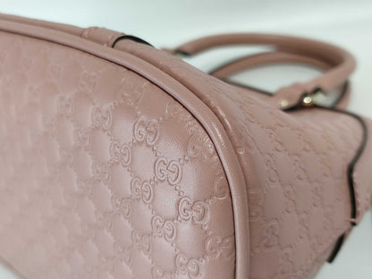 GUCCI Guccissima Gucci Micro Guccissima 2-Way Handbag 449654 520981 Pink Handbag