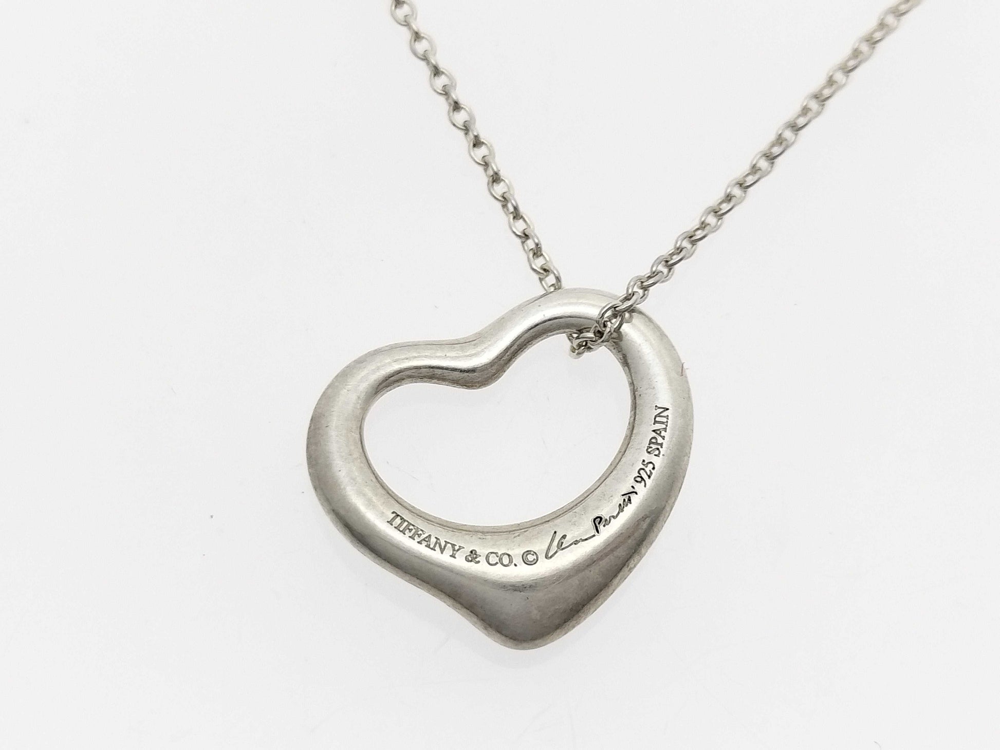 Tiffany & Co. Tiffany & Co. Open Heart Necklace with Box