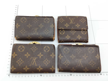 LOUIS VUITTON Monogram Louis Vuitton Bifold Wallet 4-Piece Set