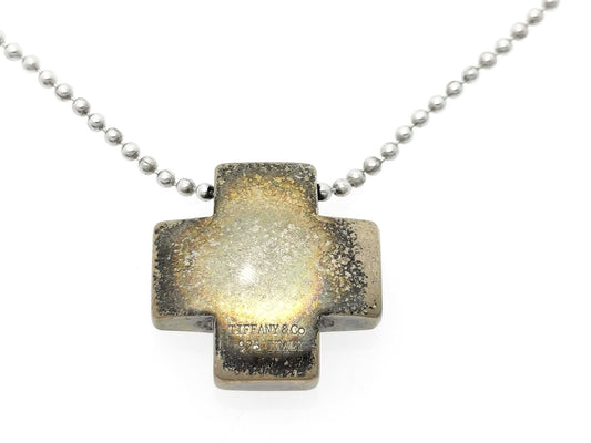 Tiffany & Co. Tiffany & Co. Cross Motif Tiffany Roman Cross Silver Necklace Necklace